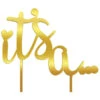 The Big Reveal It S A... Cake Topper -Party Supplies Store 100112