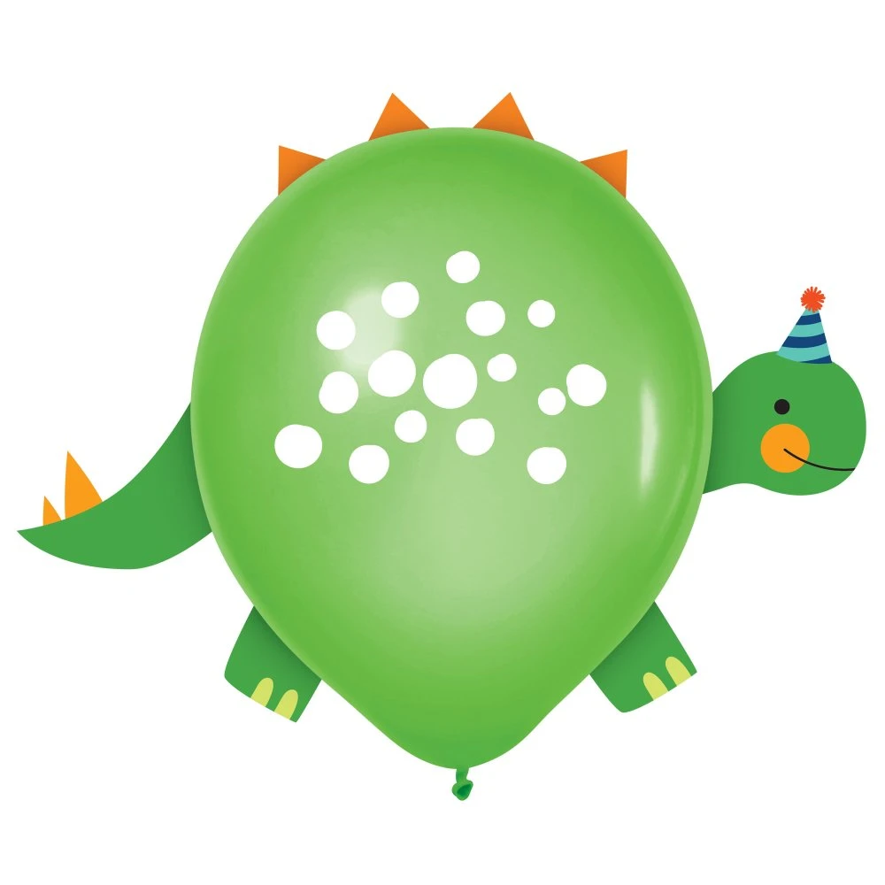 AMSCAN Latex Balloon Dino-Mite Party 30cm 4 AMSCAN Latex Balloon Dino-Mite Party 30cm - Image 2