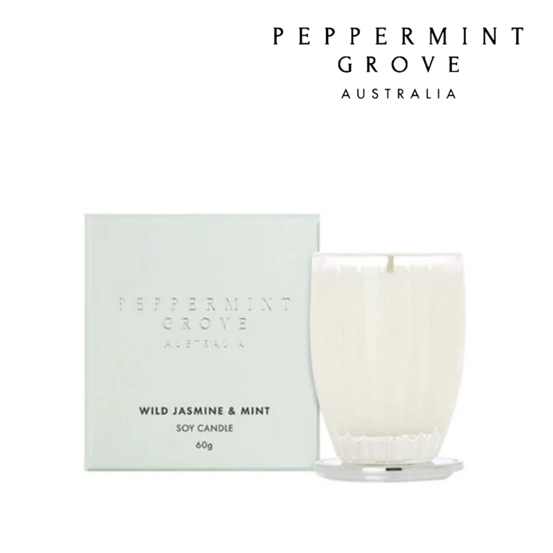 PGA Candle 60g - Wild Jasmine & Mint 3 PGA Candle 60g - Wild Jasmine & Mint
