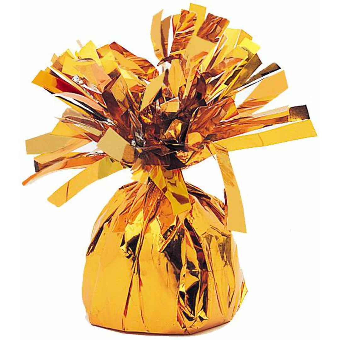 Foil Balloon Weight - Orange 3 Foil Balloon Weight - Orange