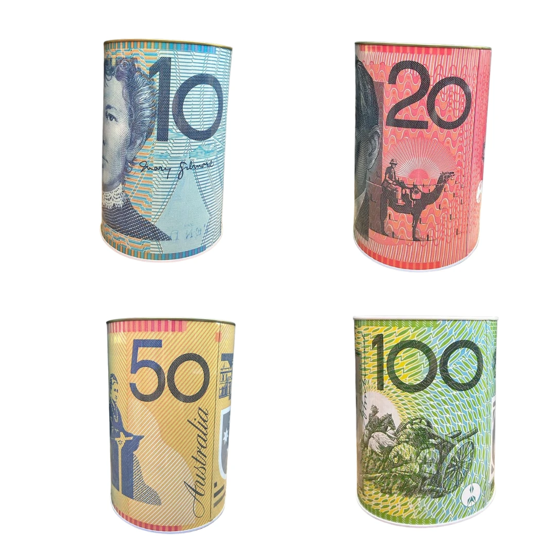 Money Tin Aussie Designs 12x16cm 3 Money Tin Aussie Designs 12x16cm