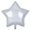 Star Decrotex White Foil Balloon 45cm -Party Supplies Store 215310 500x500 1