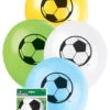 3D Soccer 8 X 30cm Balloons - Assorted Colours 1 3D Soccer 8 X 30cm Balloons - Assorted Colours -Party Supplies Store 27315 1