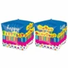 UltraShape Cubez Birthday Cake G20 -Party Supplies Store 2837901