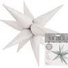 Glitz Starburst White 70cm -Party Supplies Store 42871 1