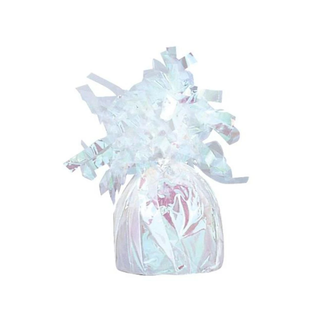 Foil Balloon Weight - Iridescent 3 Foil Balloon Weight - Iridescent
