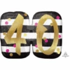 Foil Balloon SuperShape Holographic Pink & Gold Milestone 40 P40 -Party Supplies Store 4x4in 10x10cm 41 418696a8 bdf0 4075 badb bc711033b8d3