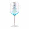 70 Wine Holographic Glass 430ml