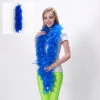 FEATHER BOA-BLUE 150CM 60G -Party Supplies Store 9336011104156
