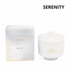 Vivid Candle 230g Ripe Raspberries - Serenity