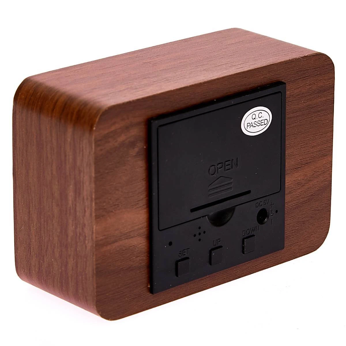Clock LED Wood Cuboids Table Clock(R 8 Clock LED Wood Cuboids Table Clock(R - Image 6
