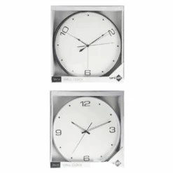Classic Clock 36cm Black/White Assorted