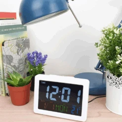 Colour Screen LCD Table Clock Assorted 17 Colour Screen LCD Table Clock Assorted -Party Supplies Store Clock Clock Colour Screen LCD Table Clock 2 Asstd p9