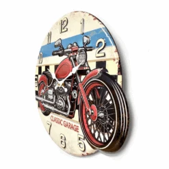 Clock Iron Plate Stamping Clock Car 42cm -Party Supplies Store Clock Iron Plate Stamping Clock Car 42cm p3