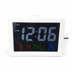 Colour Screen LCD Table Clock Assorted 12 Colour Screen LCD Table Clock Assorted -Party Supplies Store Colour Screen LCD Table Clock Assorted p4