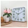 Cordell Glow In The Dark Wall Clock 30x30x4cm White 1 Cordell Glow In The Dark Wall Clock 30x30x4cm White -Party Supplies Store Cordell Glow In The Dark Wall Clock 30x30x4cm White p1