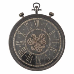 Antique Clock WithMoving Cogs 60cm