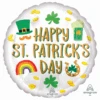 Anagram Foil Balloon Happy St. Patricks Day Icons 45cm -Party Supplies Store Foil Balloon Happy St. Patricks Day Icons 45cm