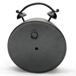 Grand Hotel Faux Twin Bell Metal Vintage Desk Clock 16x6x20.5cm Black -Party Supplies Store Grand Hotel Faux Twin Bell Metal Vintage Desk Clock 16x6x20.5cm Black p6