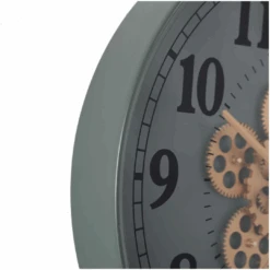 Henri Modern Exposed Gear Movement Wall Clock 50cm Green -Party Supplies Store Henri Modern Exposed Gear Movement Wall Clock 50cm Green p3