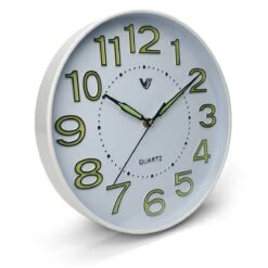 Kobi Glow In The Dark Wall Clock 30x30x4cm White 11 Kobi Glow In The Dark Wall Clock 30x30x4cm White -Party Supplies Store Kobi Glow In The Dark Wall Clock 30x30x4cm White p3