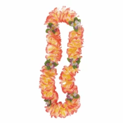 Luau Fancy Orchid Lei 106cm (42in) - Pink And Yellow