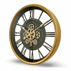 Luxurious Rotating Gears Clock 60cm -Party Supplies Store Luxurious Rotating Gears Clock 60cm p3