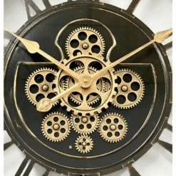 Luxurious Rotating Gears Clock 60cm -Party Supplies Store Luxurious Rotating Gears Clock 60cm p6