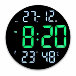 Multifunctional LED Clock 30cm 4 Asstd -Party Supplies Store Multifunctional LED Clock 30cm 4 Asstd p4