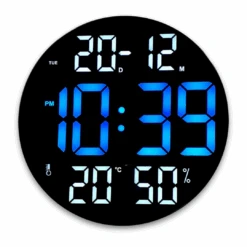 Multifunctional LED Clock 30cm 4 Asstd -Party Supplies Store Multifunctional LED Clock 30cm 4 Asstd p5