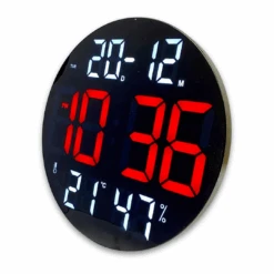 Multifunctional LED Clock 30cm 4 Asstd -Party Supplies Store Multifunctional LED Clock 30cm 4 Asstd p7
