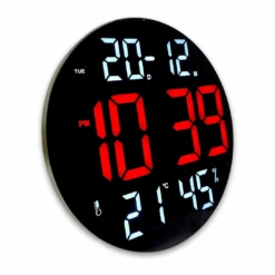 Multifunctional LED Clock 30cm 4 Asstd -Party Supplies Store Multifunctional LED Clock 30cm 4 Asstd p8