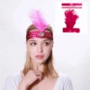 Flapper Headband - Pink -Party Supplies Store Oceana2 18