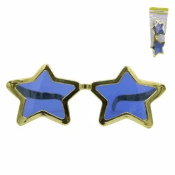 Jumbo Star Glasses - Yellow