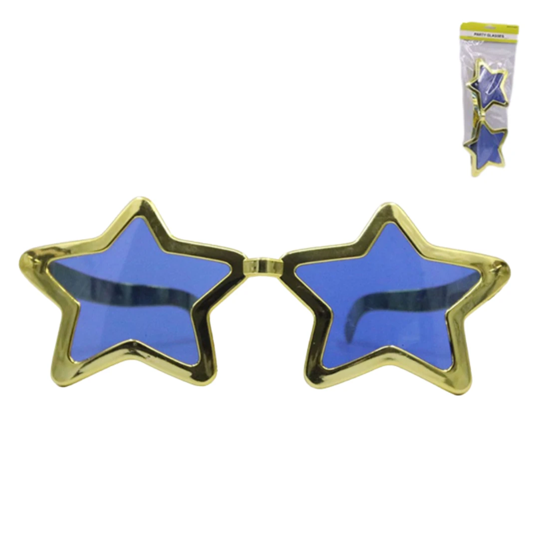 Jumbo Star Glasses - Yellow 3 Jumbo Star Glasses - Yellow