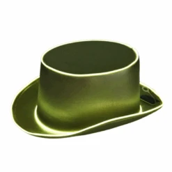 Light Up Top Hat - Gold