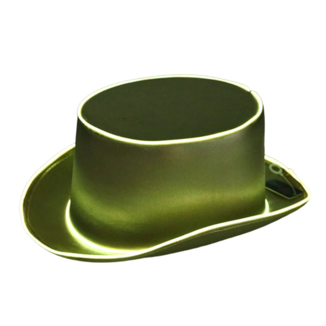 Light Up Top Hat - Gold 3 Light Up Top Hat - Gold