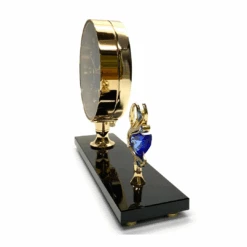 Premium Clock Crystal Swan 17cm Blue -Party Supplies Store Premium Clock Crystal Swan 17cm Blue p6