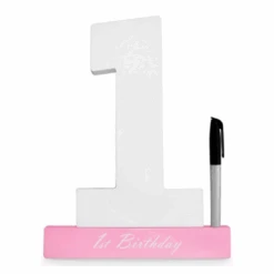 1St Pink Signature Block