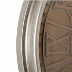 Round Persian Exposed Gear Clock 80cm Rustic Silver -Party Supplies Store Round Persian Exposed Gear Clock 80cm Rustic Silver p4