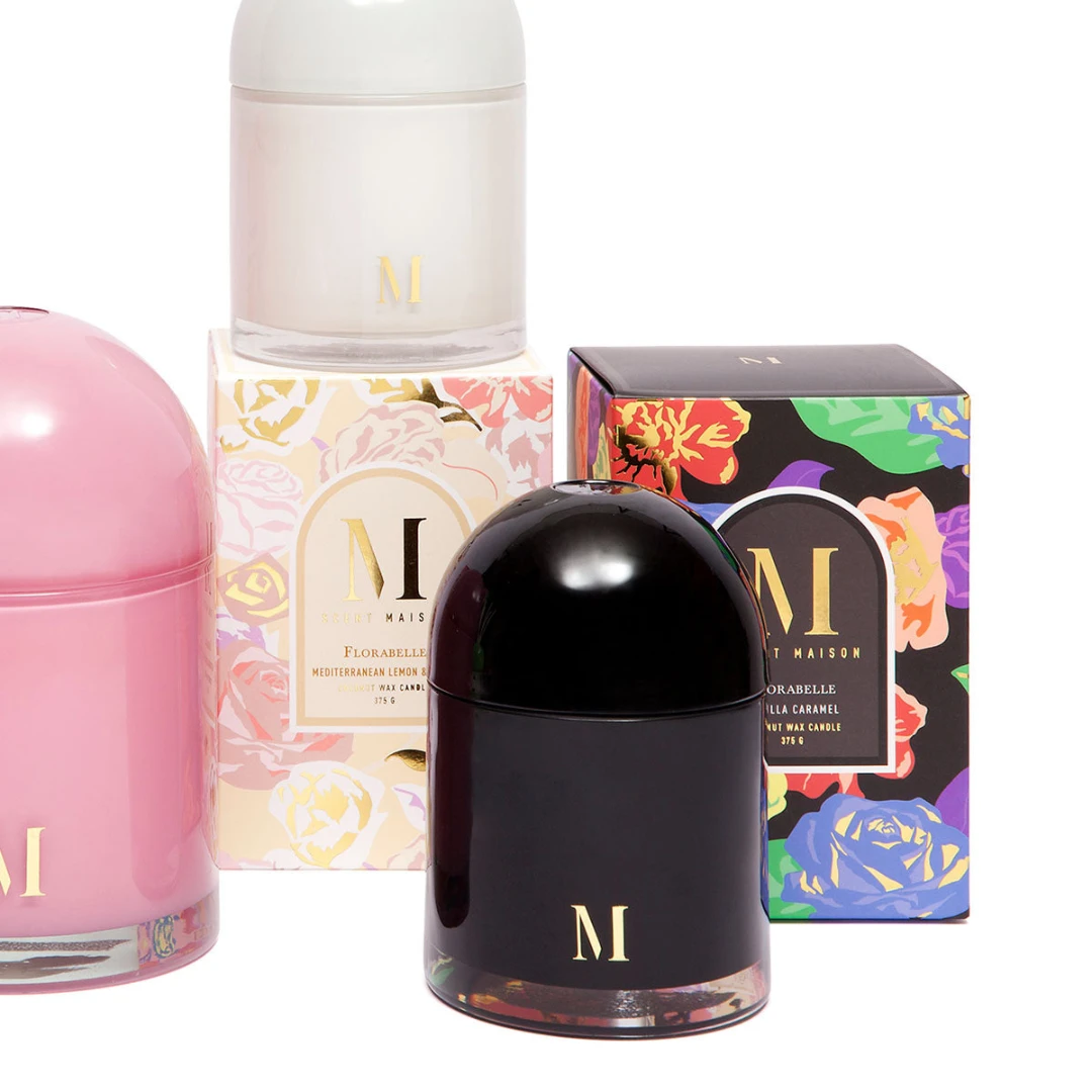 Florabelle Dome Candle 375g Pink Freesia - Scent Maison 5 Florabelle Dome Candle 375g Pink Freesia - Scent Maison - Image 3