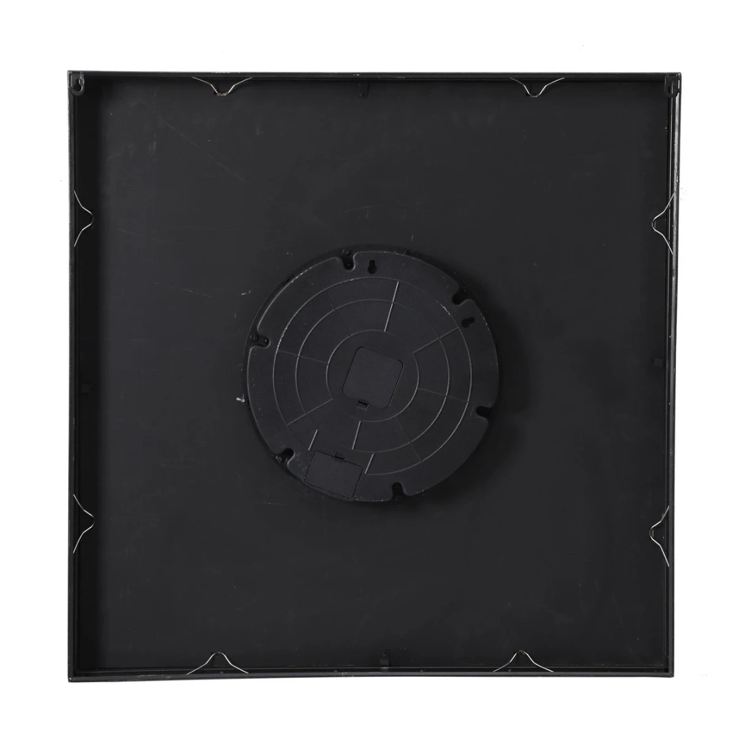 Square Gareth Exposed Gear Movement Wall Clock 80x80cm Grey 7 Square Gareth Exposed Gear Movement Wall Clock 80x80cm Grey - Image 5