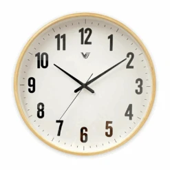 Top Grade Wooden Wall Clock 36cm