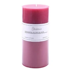 Pillar Candle Blossom - Japanese Plum Blood 7x15cm