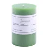 Pillar Candle Jamaica - Tropical Lime 5X7.5Cm 2 Pillar Candle Jamaica - Tropical Lime 5X7.5Cm -Party Supplies Store pillar candle jamaica tropical lime 5x7 5cm1